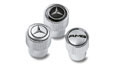 Mercedes Benz 10 ESedan Tire Valve Stem Caps all 3 btn